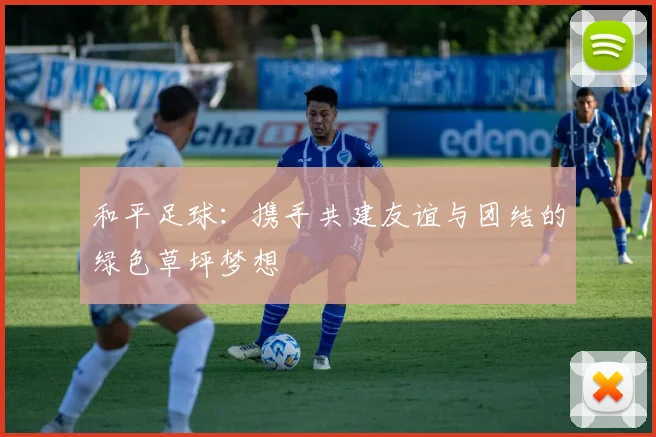 和平足球：携手共建友谊与团结的绿色草坪梦想
