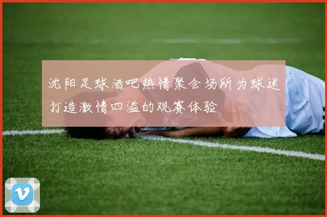 沈阳足球酒吧热情聚会场所为球迷打造激情四溢的观赛体验