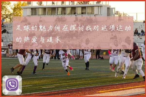 足球的魅力何在探讨我对这项运动的热爱与追求